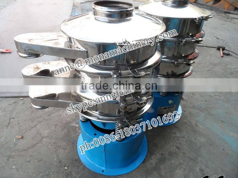 Dehydrated vegetables powder grit flake vibrating screen machine