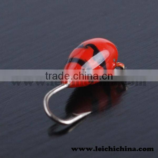 epoxy eye Tear drop tungsten ice fishing jig
