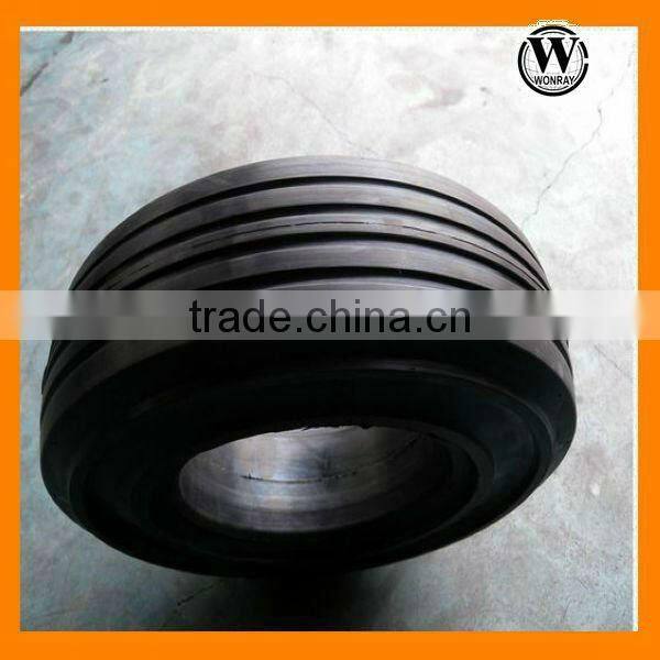 High qualtiy REACH solid rubber tyres 2.00-8 for trailer in seaport and airport