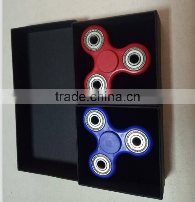 2017 hot sales Tri Spinner Fidget Toy with hybrid zro2 ceramic bearing 608 bearing