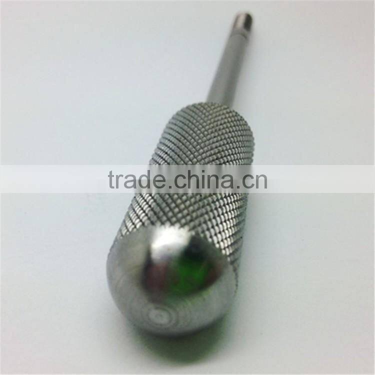 High precision cnc turning machining SUS knurled cam thread shaft