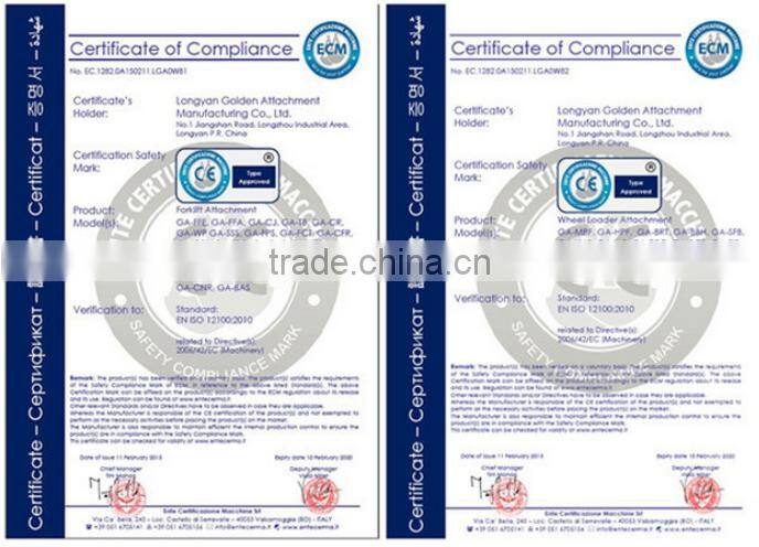 pallet forks for front end loader pallet fork for wheel loader foklift hook attachment