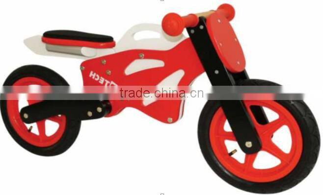 wooden bike