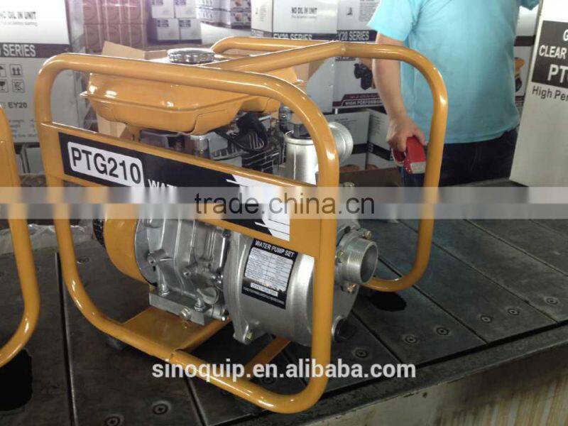 Air- cooled Manual Start 2 Inch 5Hp Gasoline Water Pump