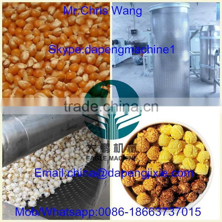 China made cost saving popcorn snack food production line