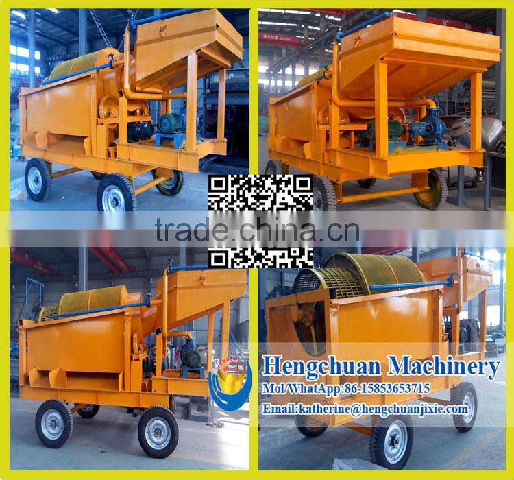 Clay Drum Screen for Placer Commercial Choice Big Capacity Mobile Gold Washing Machine Trommel