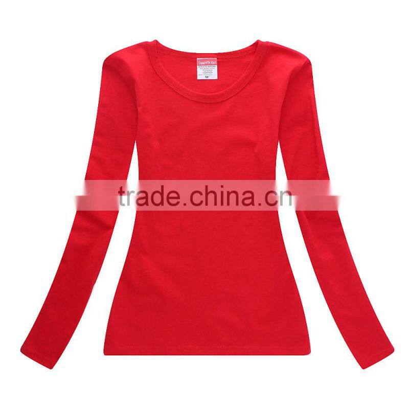 2016 Newest Sublimation Cotton Plain White Bulk Blank T Shirt
