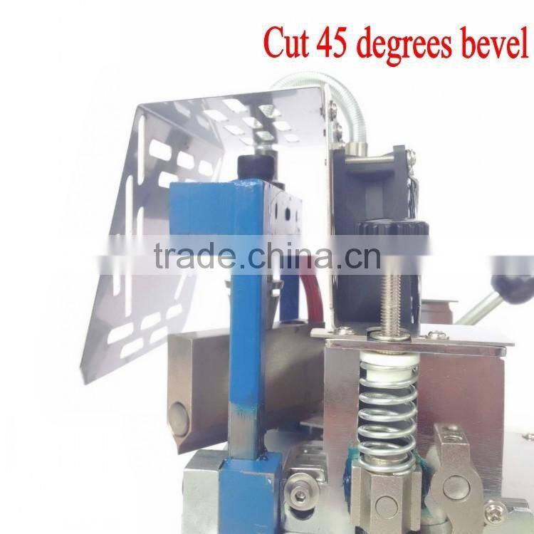 Microcomputer Desktop Nylon Fabric Hot Cutter(45 Degrees Oblique Cut & Straight Cut)