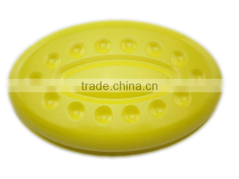 Nice yellow oval ceramic coating roaster pan