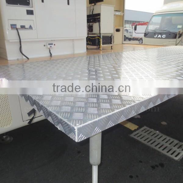 95hp 4*2 DONGFENG LED Advertising Promulgate Truck