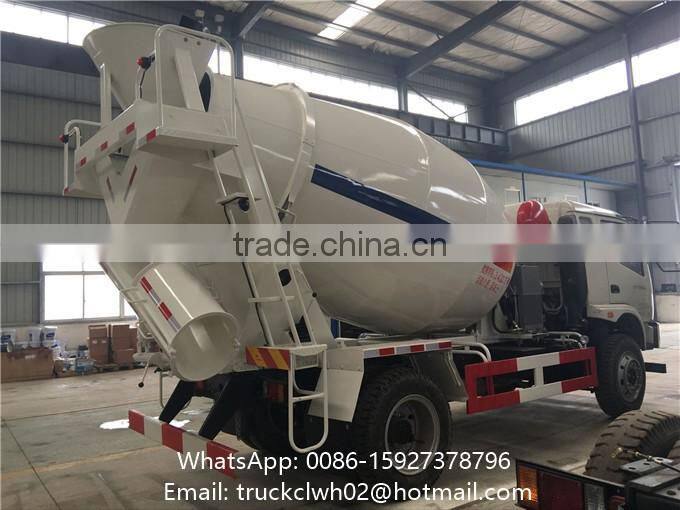 Cheap Price FOTON 3 ton Cement Truck Concrete Mixer Truck