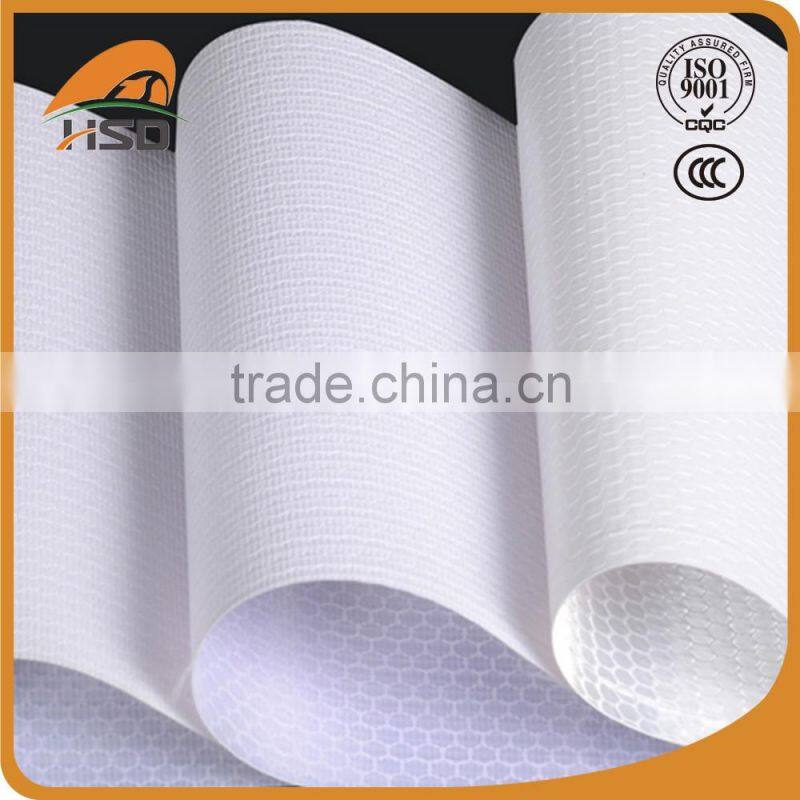 Frontlit flex fabric hanging advertising banner