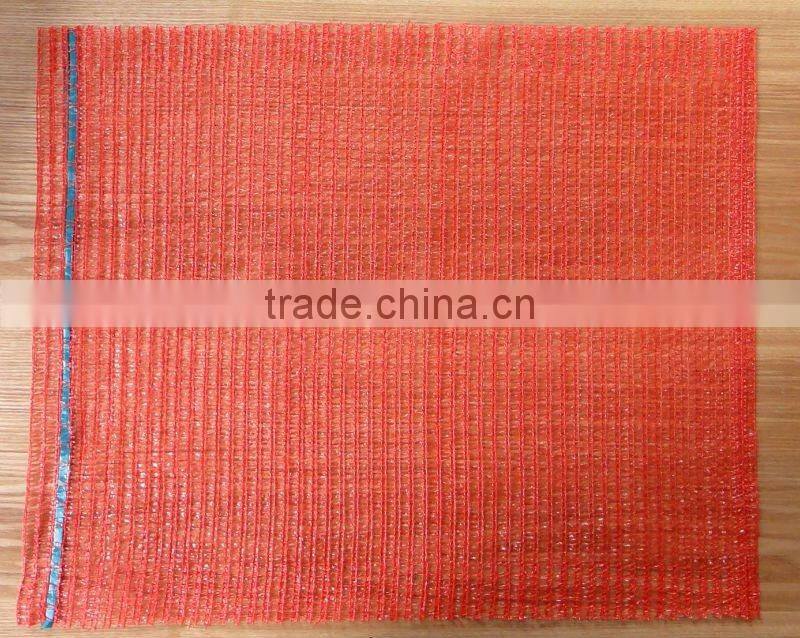 50*80cm Red hdpe raschel bag for Packing Vegetable and Fruit