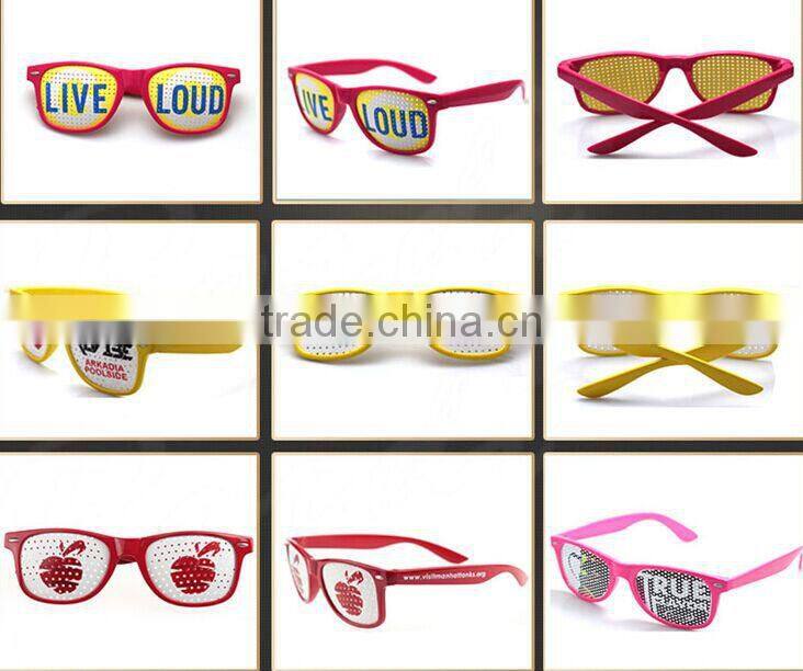 china sunglass manufacturers/fashion brand pinhole glasses medical glasses 2015 eBay hot pinhole glasses anti fatigue glasses