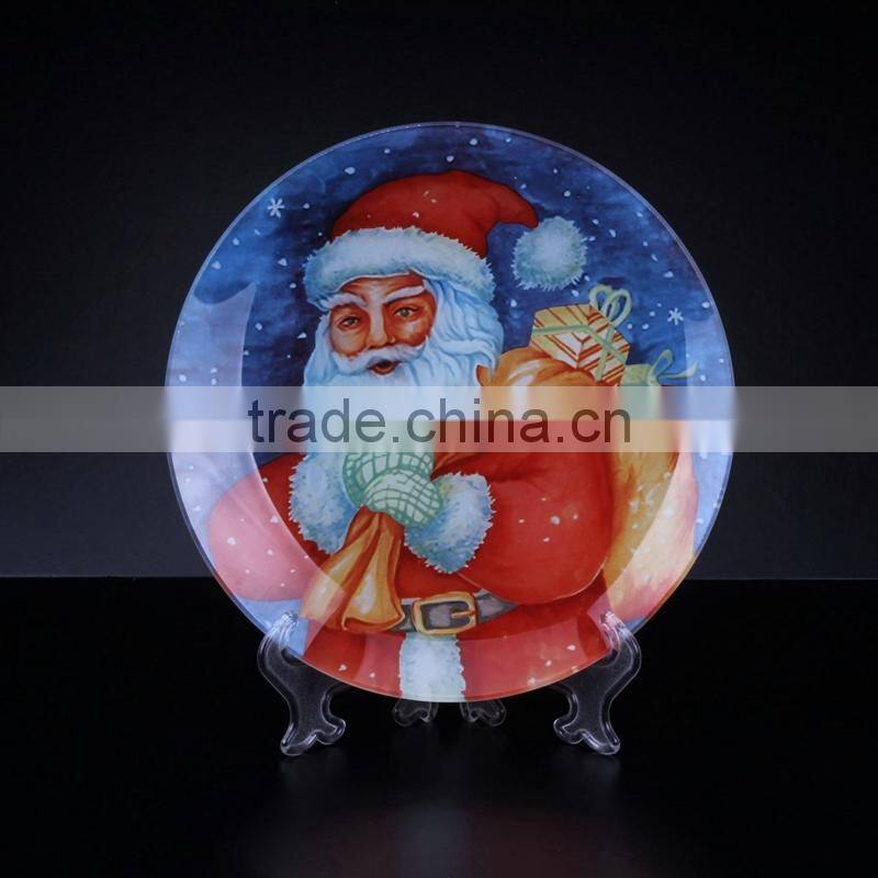 wholesale Santa Claus pattern delicate fruit tray
