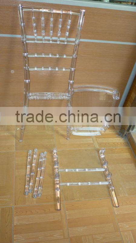 Stacking polycarbonate wedding ghost chair FD-981