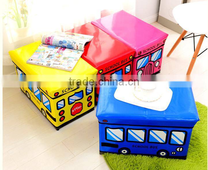 Q1125 coated multifunctional lovely cloth storage box