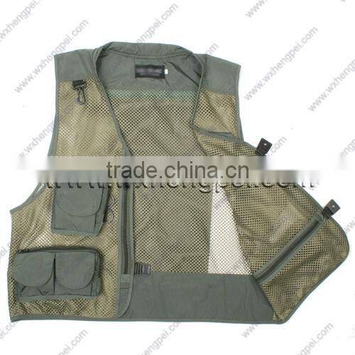 summer mesh photography Vest/ fishing vest/ muti-pockets vests