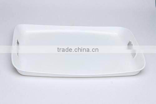 PP 100% food grade plastic food tray kinchen ware with handle