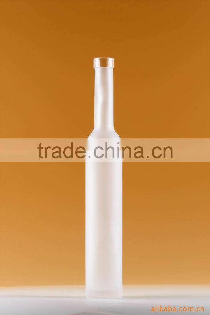 Clear/Amber color 750ml Beer Glass Bottle