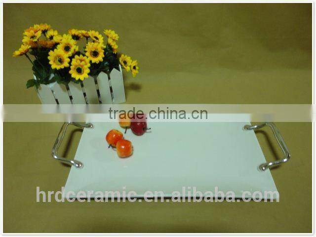 New design Customized crystal pendant lights stock ceramic plates with handles