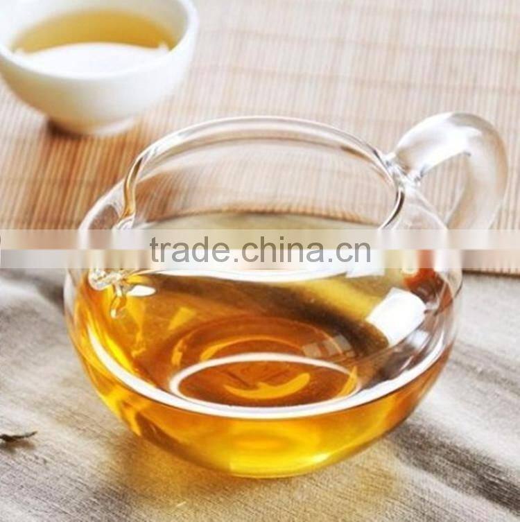 Double wall heat resistant glass coffee cup