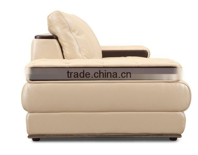 luxury home furniture brighted colored italian leather sofa set