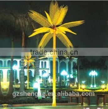 outdoor christmas decoration led lighted tree, waterproof garden decorative led cherry blossom tree light