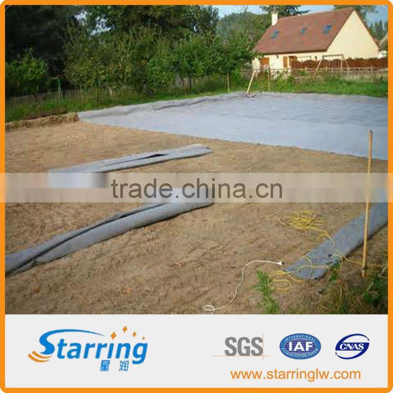 350g Heated Black Geotextile