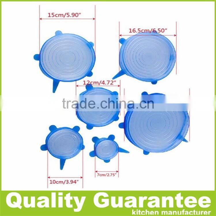 BPA Free flexible pot lids silicone lid bowl cover silicone stretch lids