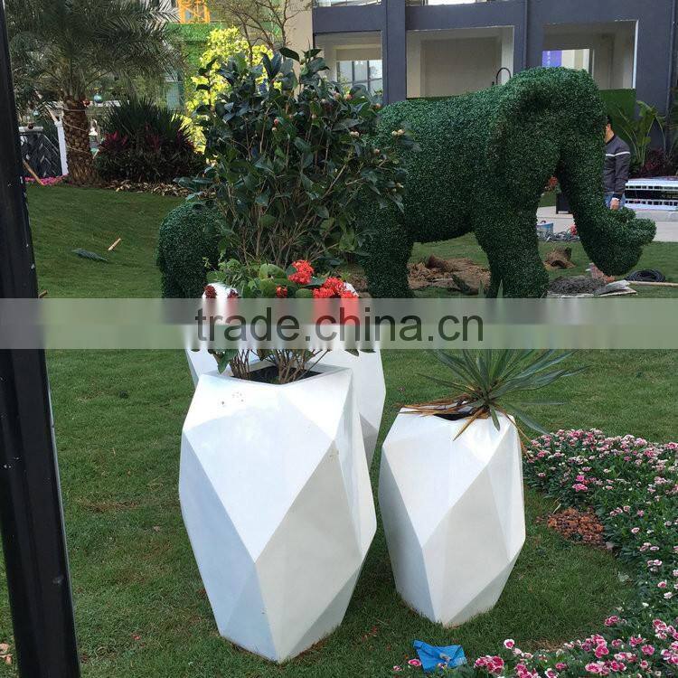 FRP garden flowerpots