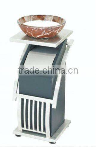Hotel parlor ashtray dustbin