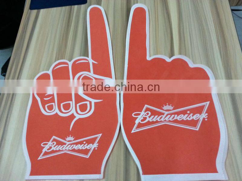 advertising EVA foam cheering finger hand