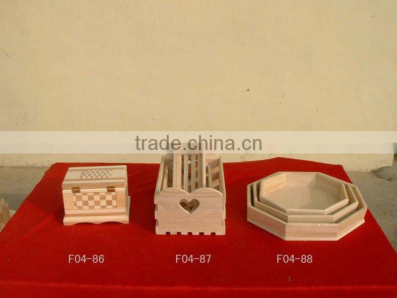 wholesale pretty wooden bucket for decoration