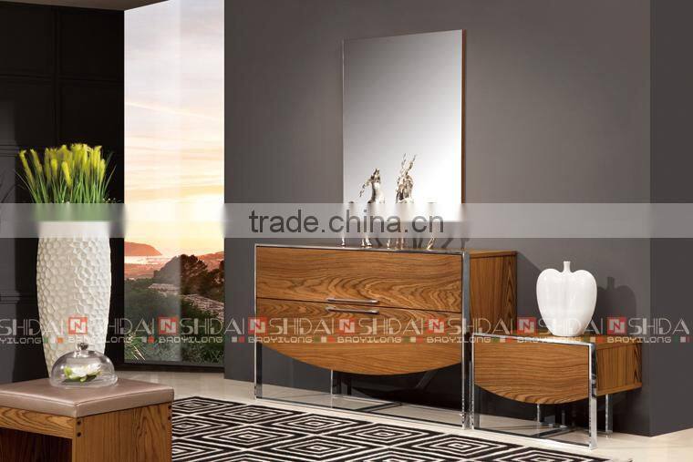 Indian teak wood dressing table designs T-817
