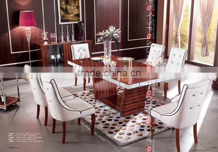 LV-N6231 leather dining chair, dining room chair, modern dining chair