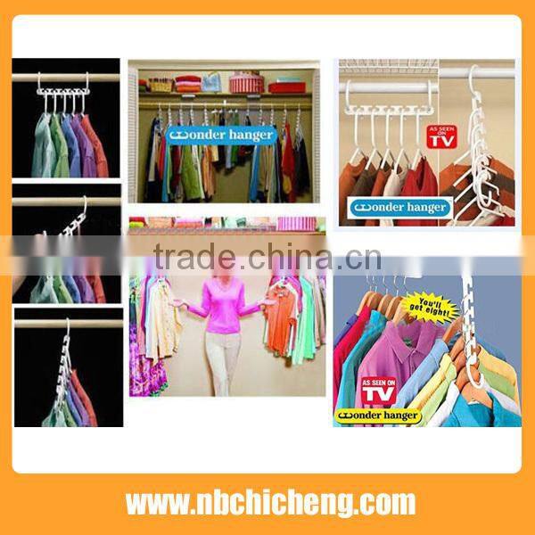 Plastic Cloth Hanger/Wonder Hanger
