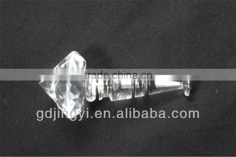 Acrylic barwares LED wine stopper