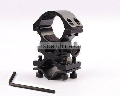Tactical 1"inch 25.4mm Ring QD Laser Gun Rifle Scope Flashlight Mount