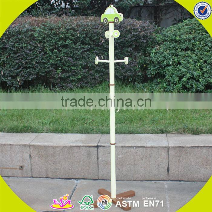 wholesale various styles child clothes standing rack household necessities wooden clothes standing rack W09B015