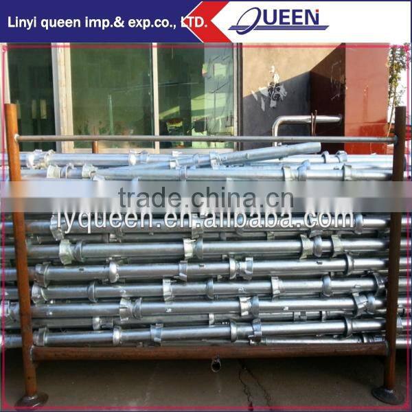 Standard Zinc-Plated Cuplock Scaffolding System for Saudi Arabia