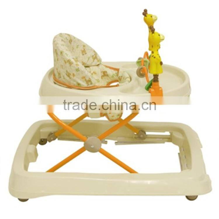 China Factory Customized Baby Vehicle Set Toy Plastic Baby Walker with Music Play