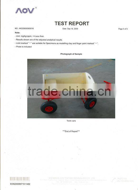 cheap kit toy tool wooden carts / toy car trolleys