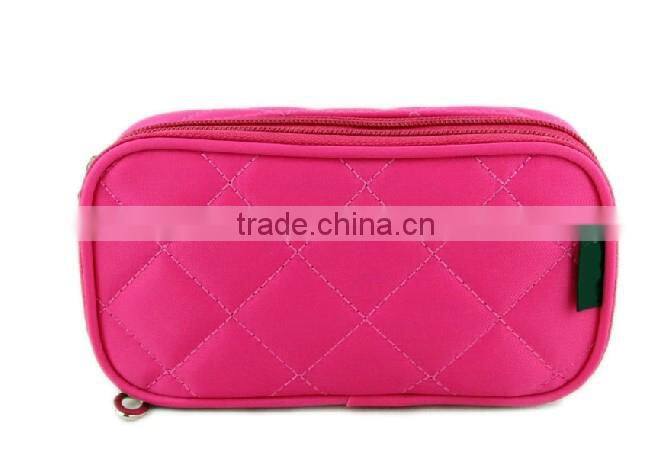 Fashion Custom Zipper Pencil Bag With Cpmmpartment