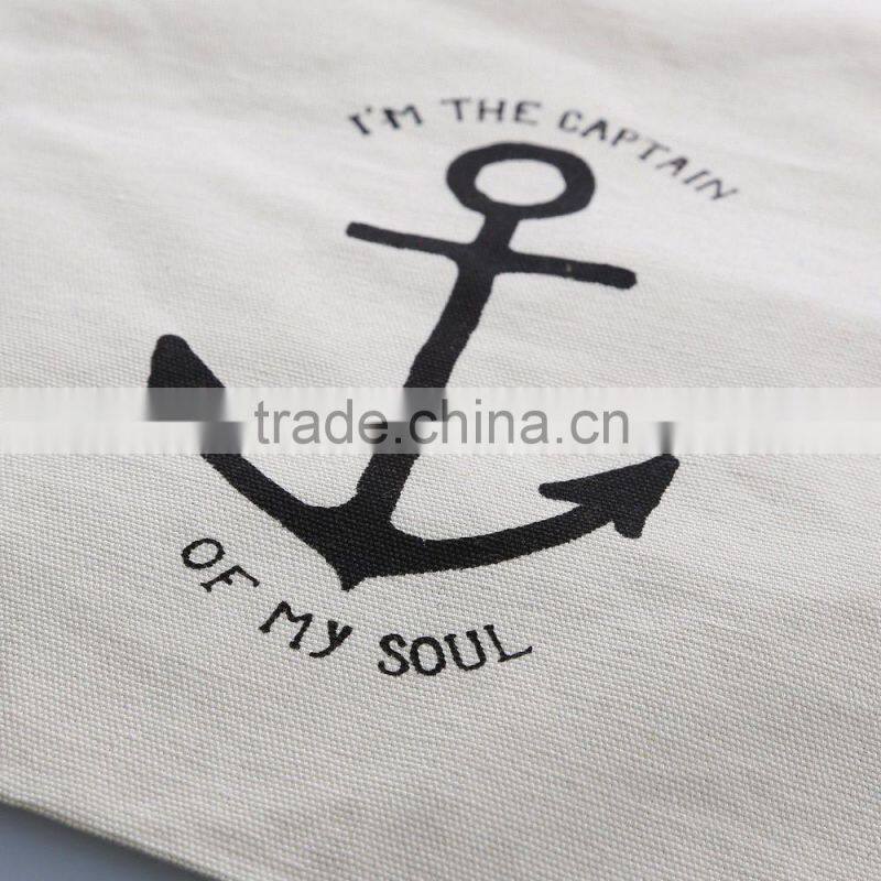 Organic Cotton Drawstring Bag Drawstring Backpack