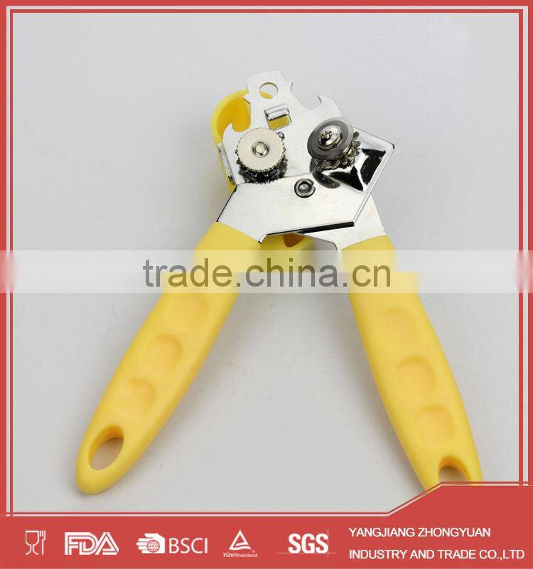 New design can opener and bottle opener