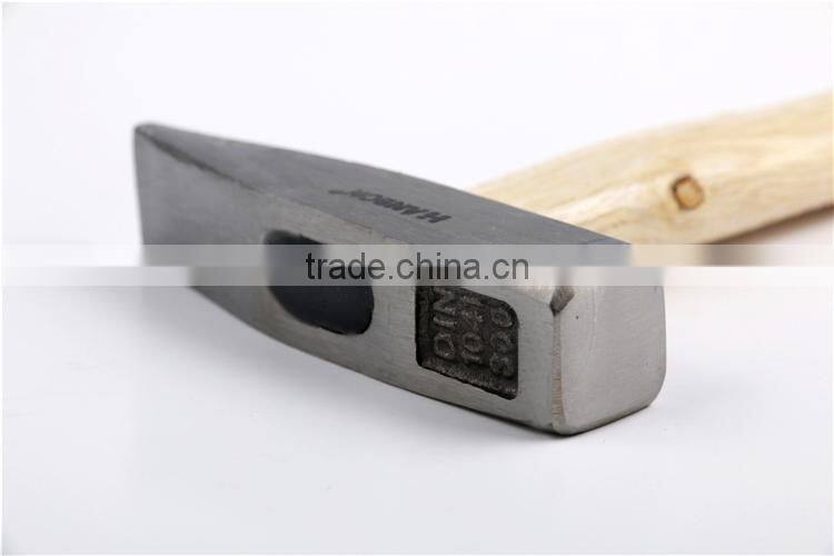 Professional Machinist hammer, fitter's hammer with wooden handle