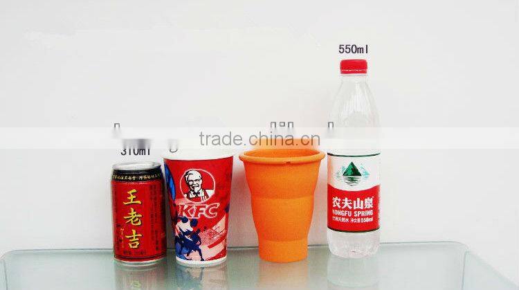 silicone folding cup for travel camping