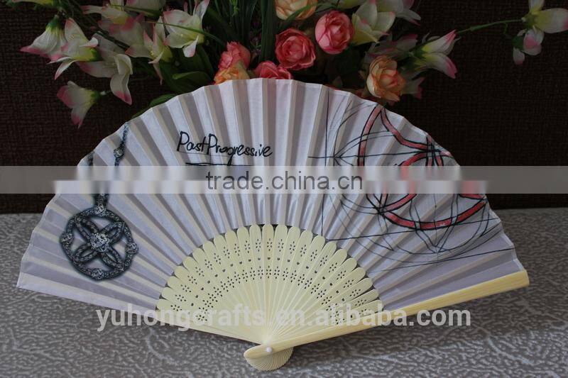 Bamboo gift hand fan made from Anji