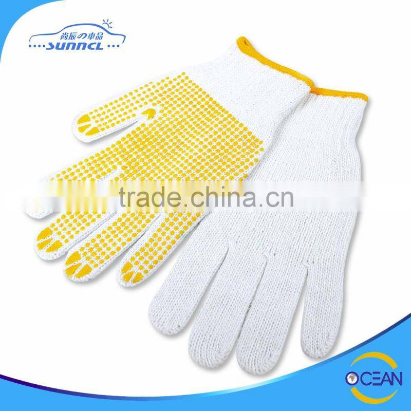 Cheap and Useful Cotton Working Safety Gloves